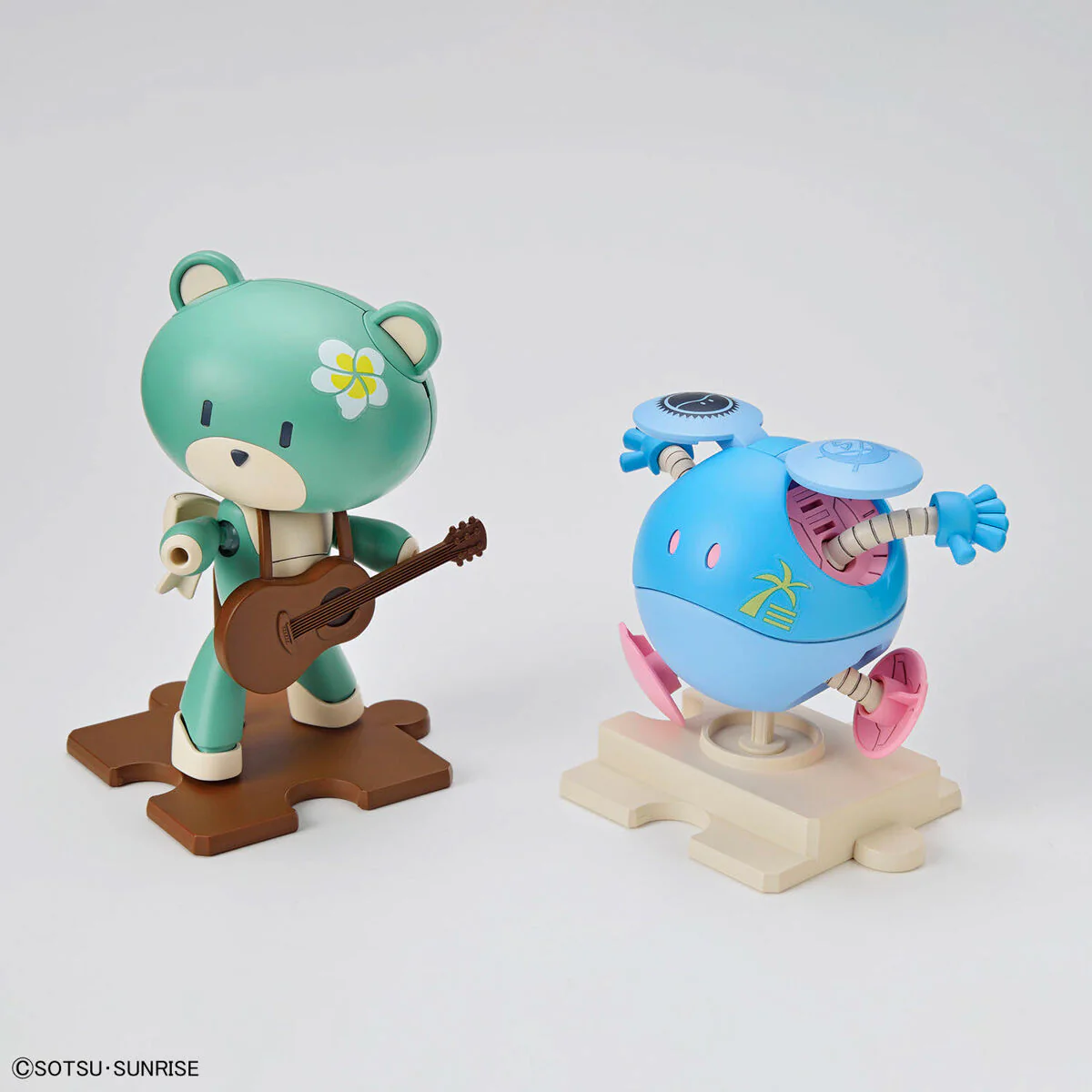 Bandai HG Gundam Build Metaverse 1/144 Beargguy Ohana & AloHalo set Kit - Image 4