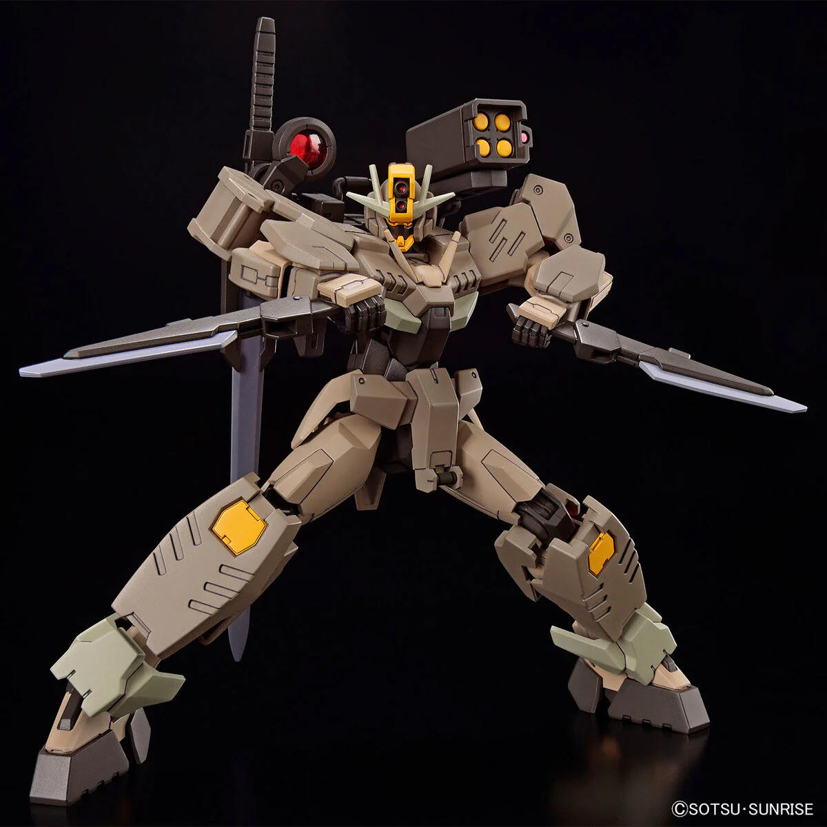 Bandai HG Gundam Build Metaverse 1/144 Gundam 00 Command Qan[T] (Desert Type) Kit - Image 3