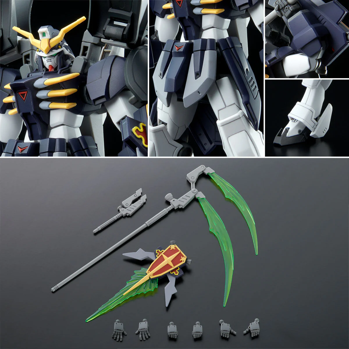 Bandai HGAC 1/144 XXXG-01D2 Gundam Deathscythe Hell Model Kit - Image 9