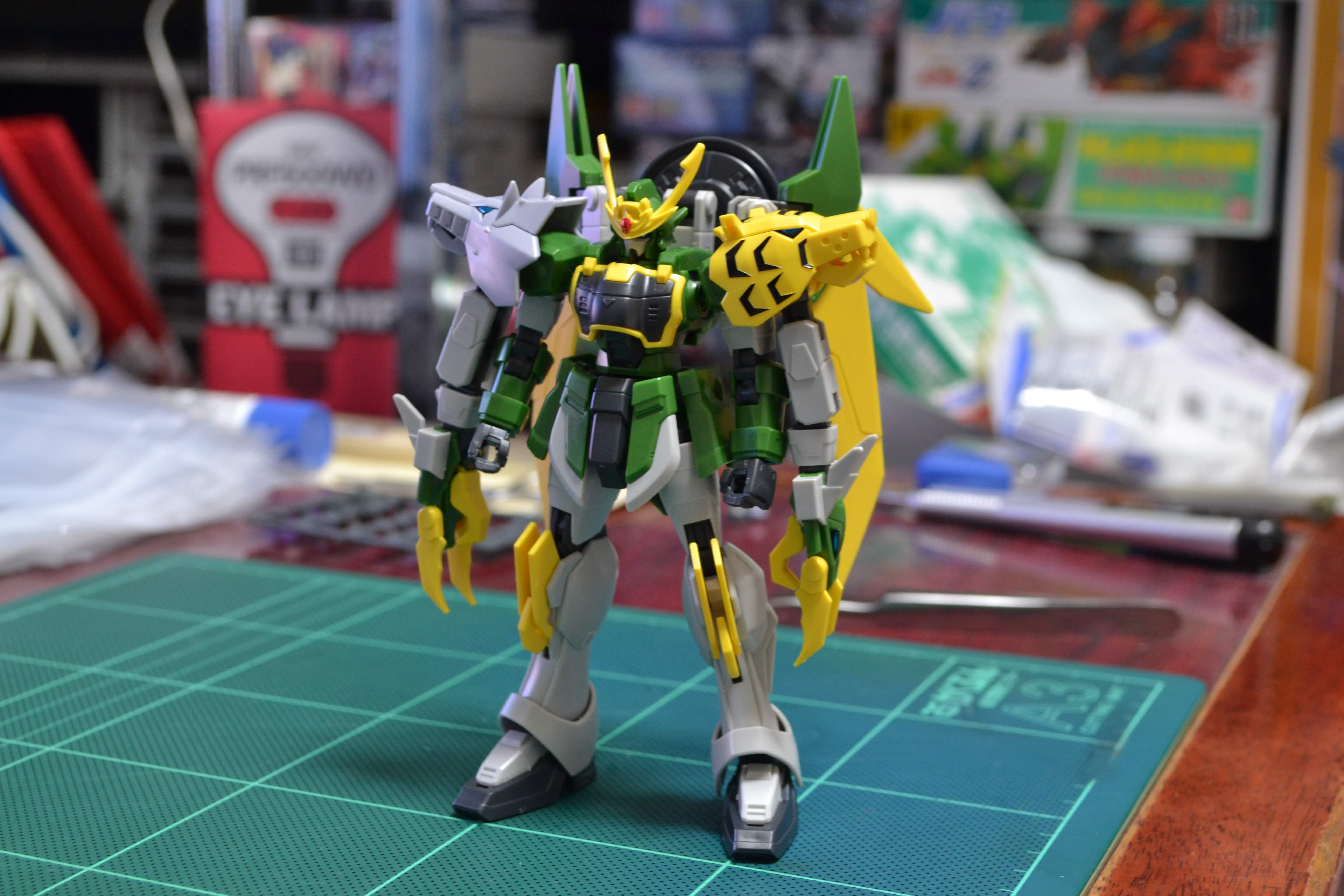 Bandai HGBD #011 1/144 XXXG-01S2 龍虎狼 Gundam Jiyan Altron Model Kit - Image 7