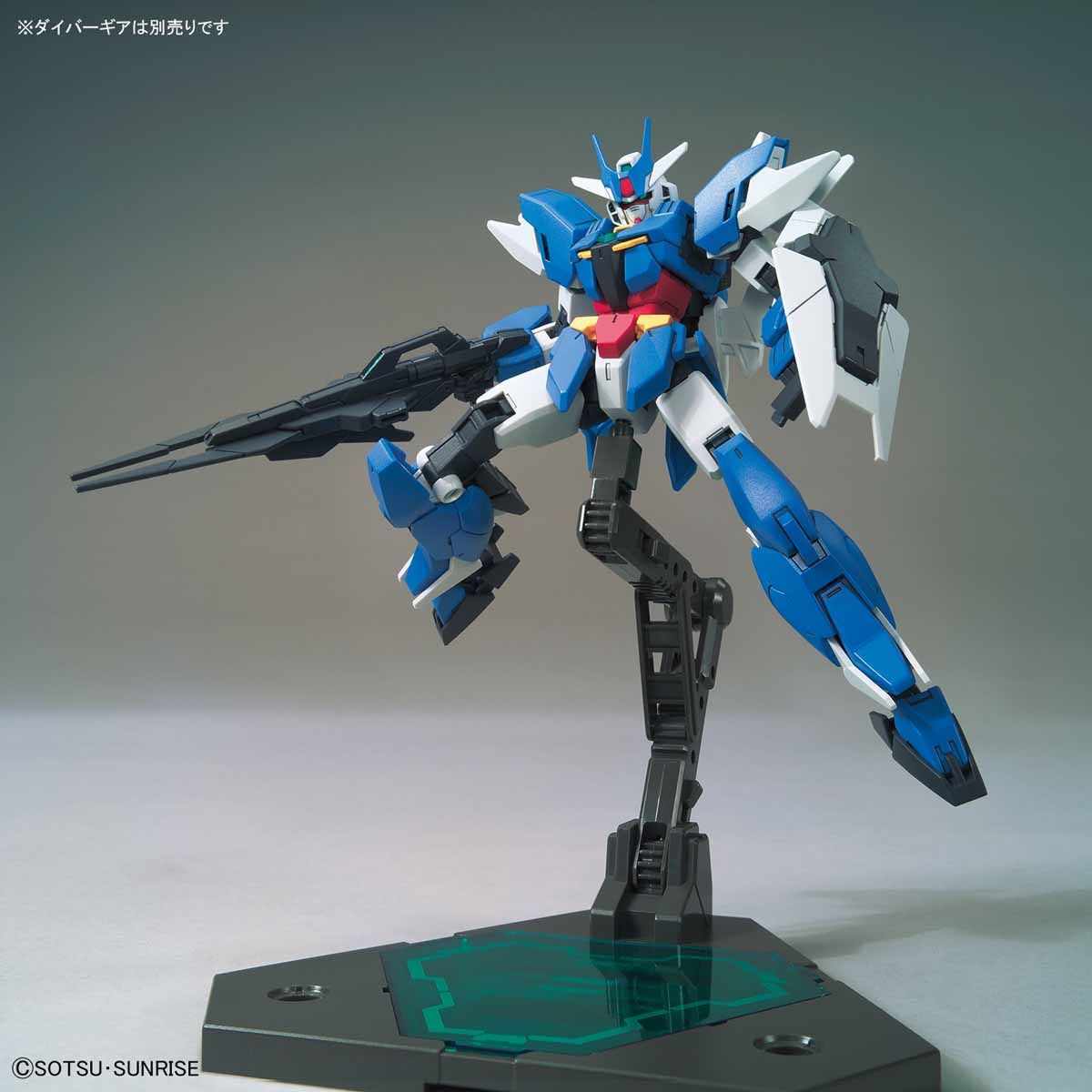 Bandai HGBD:R 1/144 Earthree Gundam Model Kit - Image 6