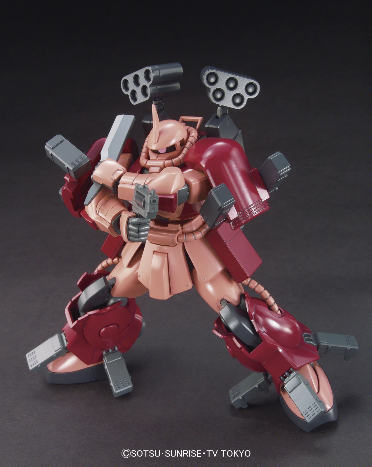 Bandai HGBF #002 1/144 MS-06R-AB Zaku Amazing Model Kit - Image 4