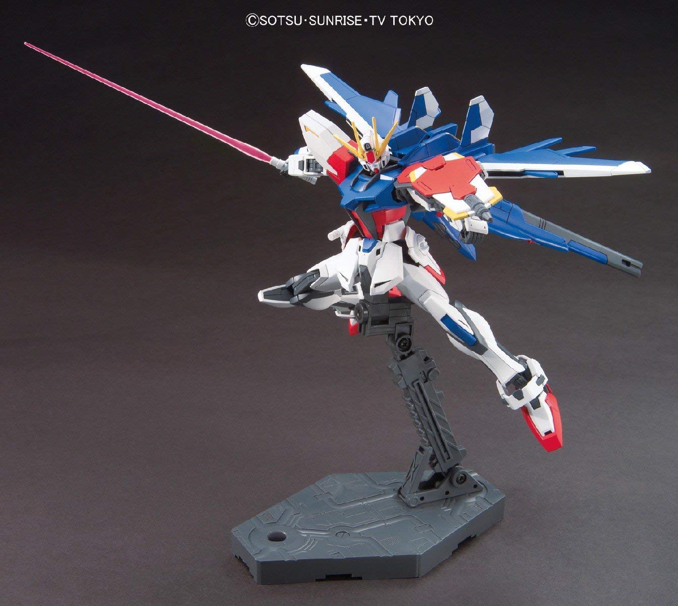 Bandai HGBF #01 1/144 GAT-X105B/FP Build Strike Gundam Full Package Model Kit - Image 2