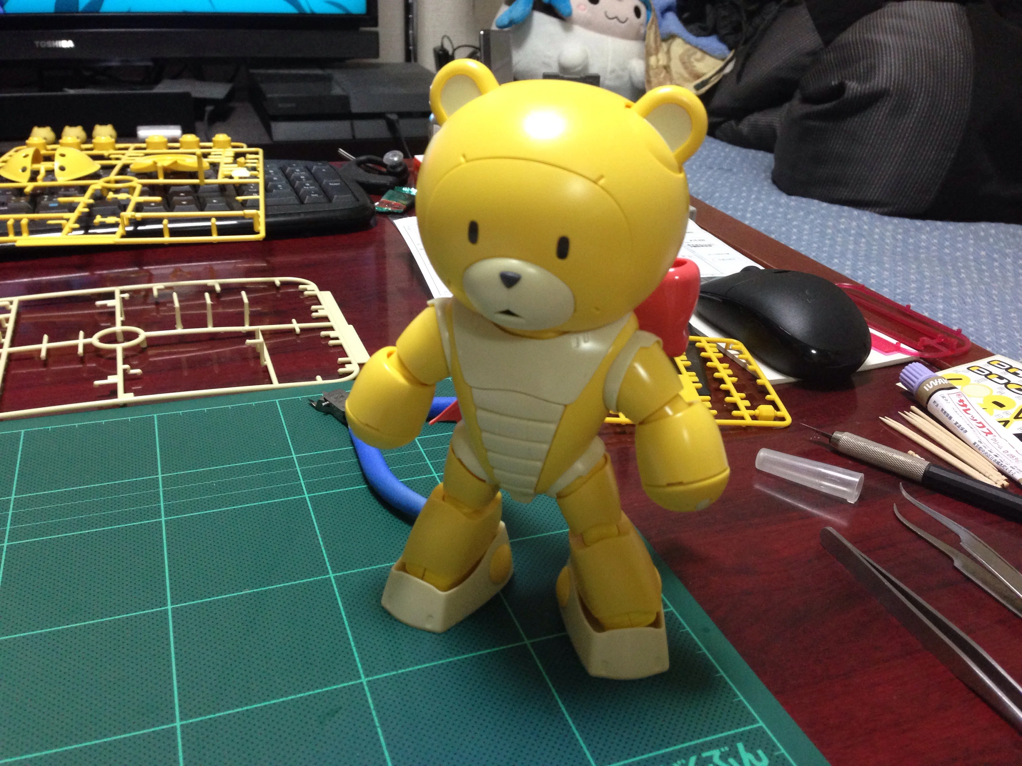 Bandai HGBF #05 1/144 Beargguy III (San) Model Kit - Image 4