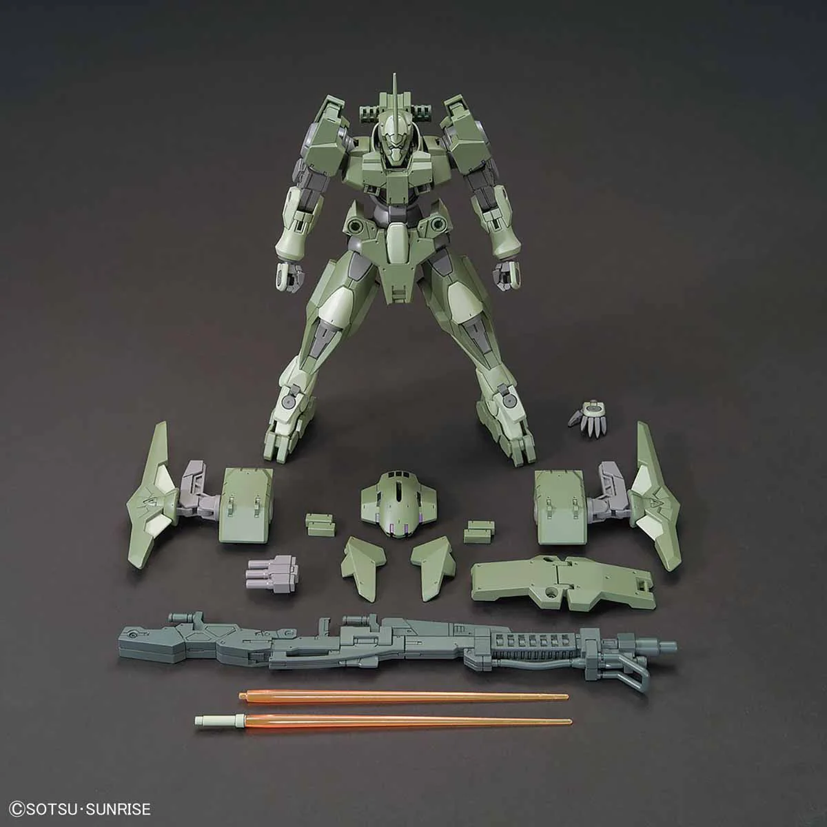 Bandai HGBF 1/144 GNX-611T/G Striker GN-X Model Kit - Image 7