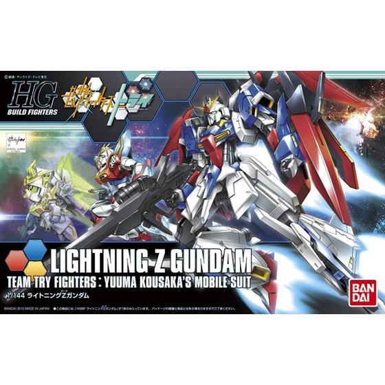 Bandai HGBF 1/144 MSZ-006LGT Lightning Zeta Gundam Model