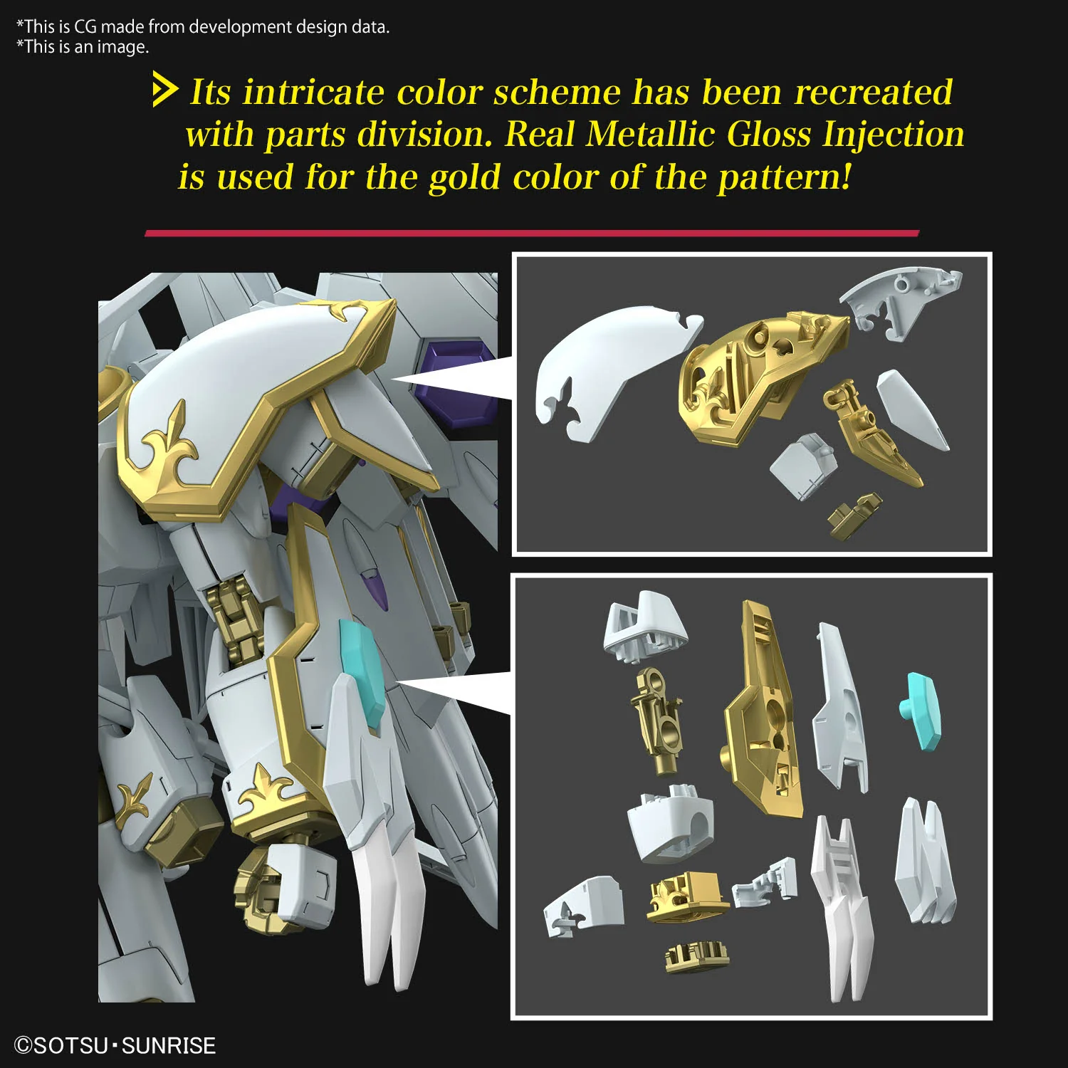 Bandai HGCE 1/144 Black Knight Squad Cal-re. A Gundam Model Kit - Image 14