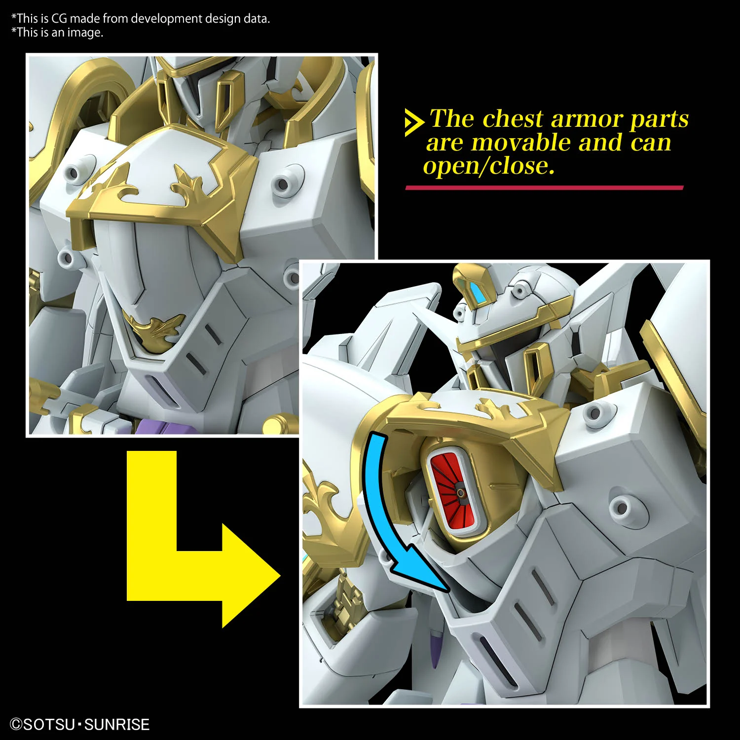 Bandai HGCE 1/144 Black Knight Squad Cal-re. A Gundam Model Kit - Image 15