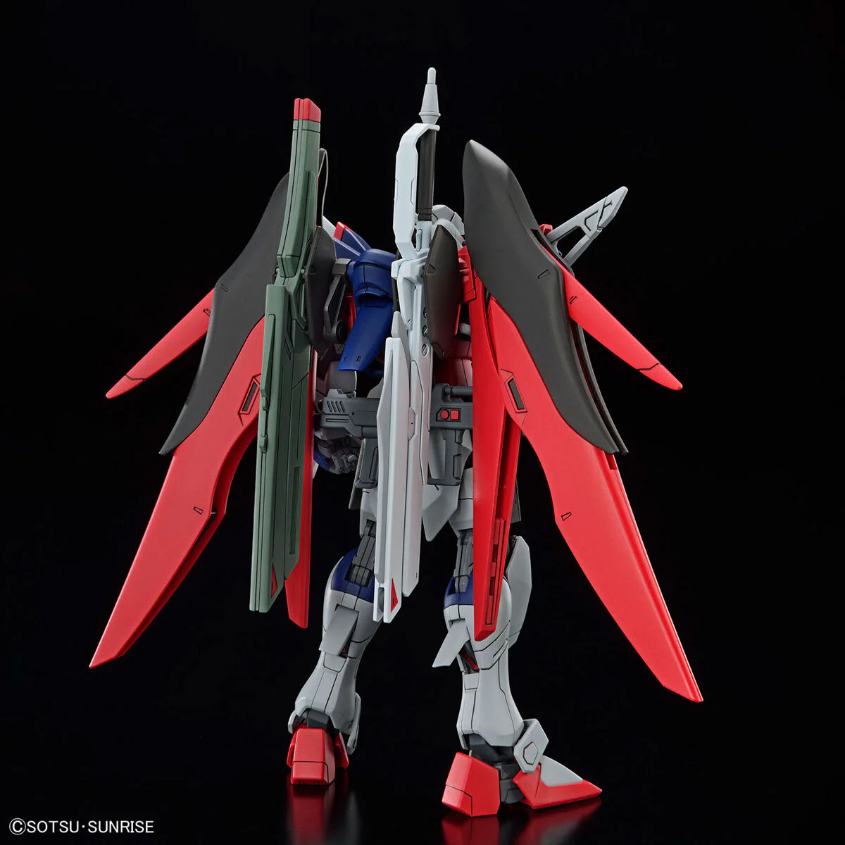 Bandai HGCE 1/144 Destiny Gundam SpecⅡ & Zeus Silhouette Model Kit - Image 5