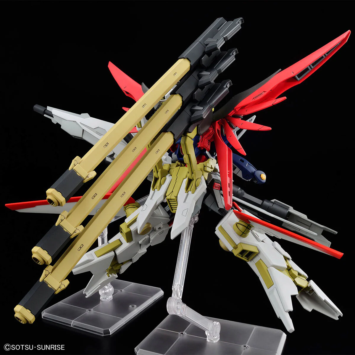 Bandai HGCE 1/144 Destiny Gundam SpecⅡ & Zeus Silhouette Model Kit - Image 9