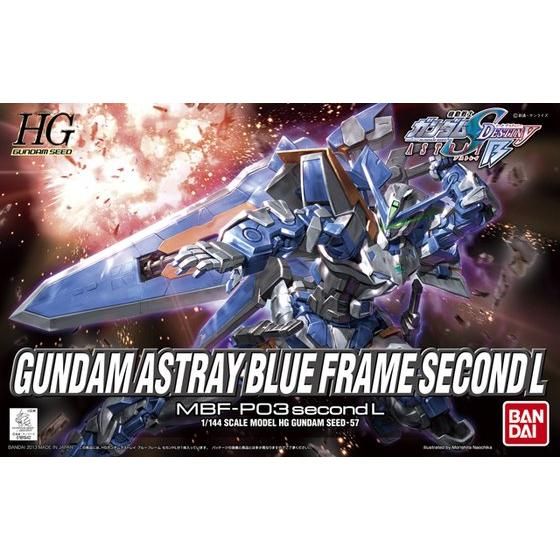 Bandai HGCE #057 1/144 MBF-P03 second L Gundam Astray Blue Frame Second L Model Kit