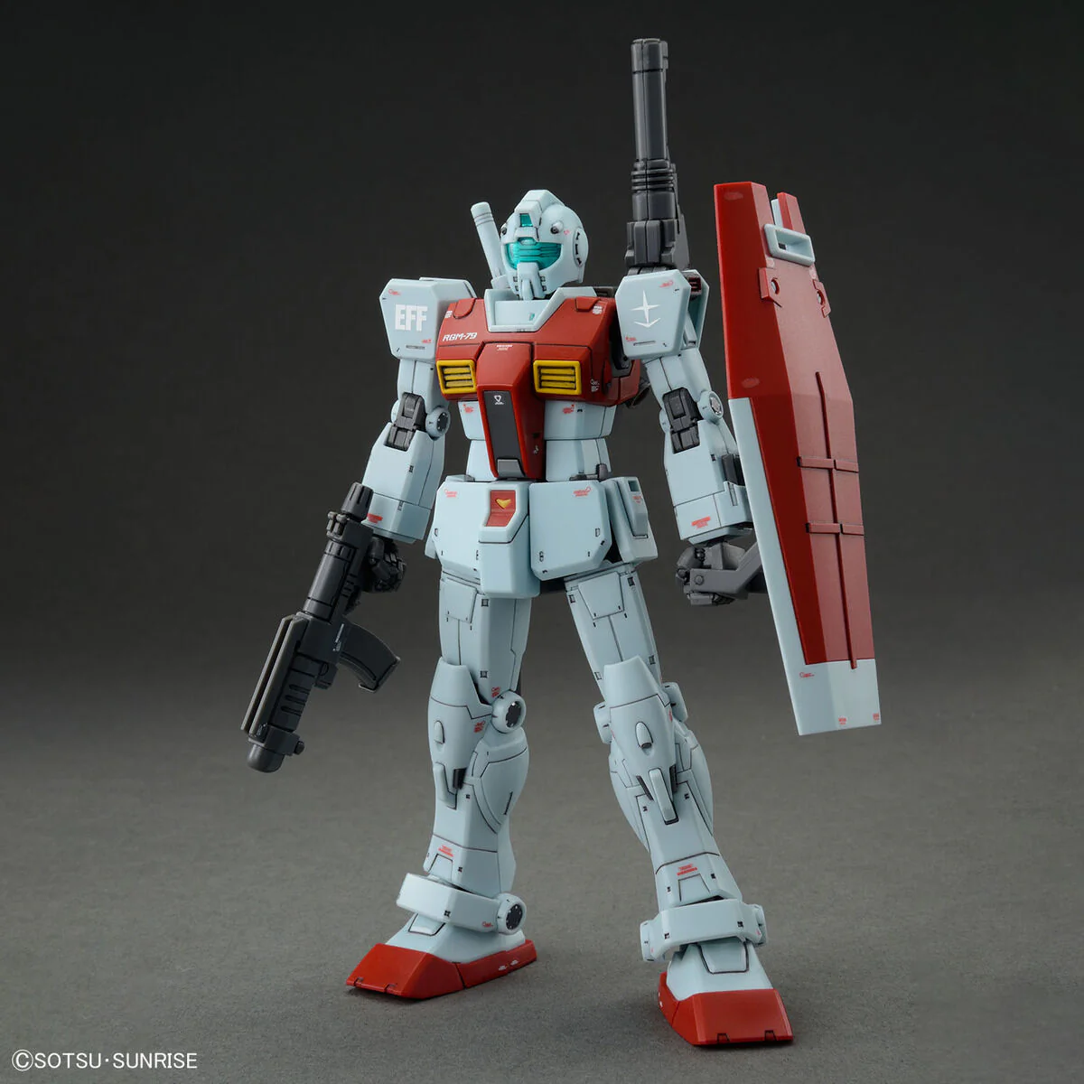 Bandai HGGTO 1/144 RGM-79 GM (Shoulder Cannon / Missile Pod) Model Kit - Image 10