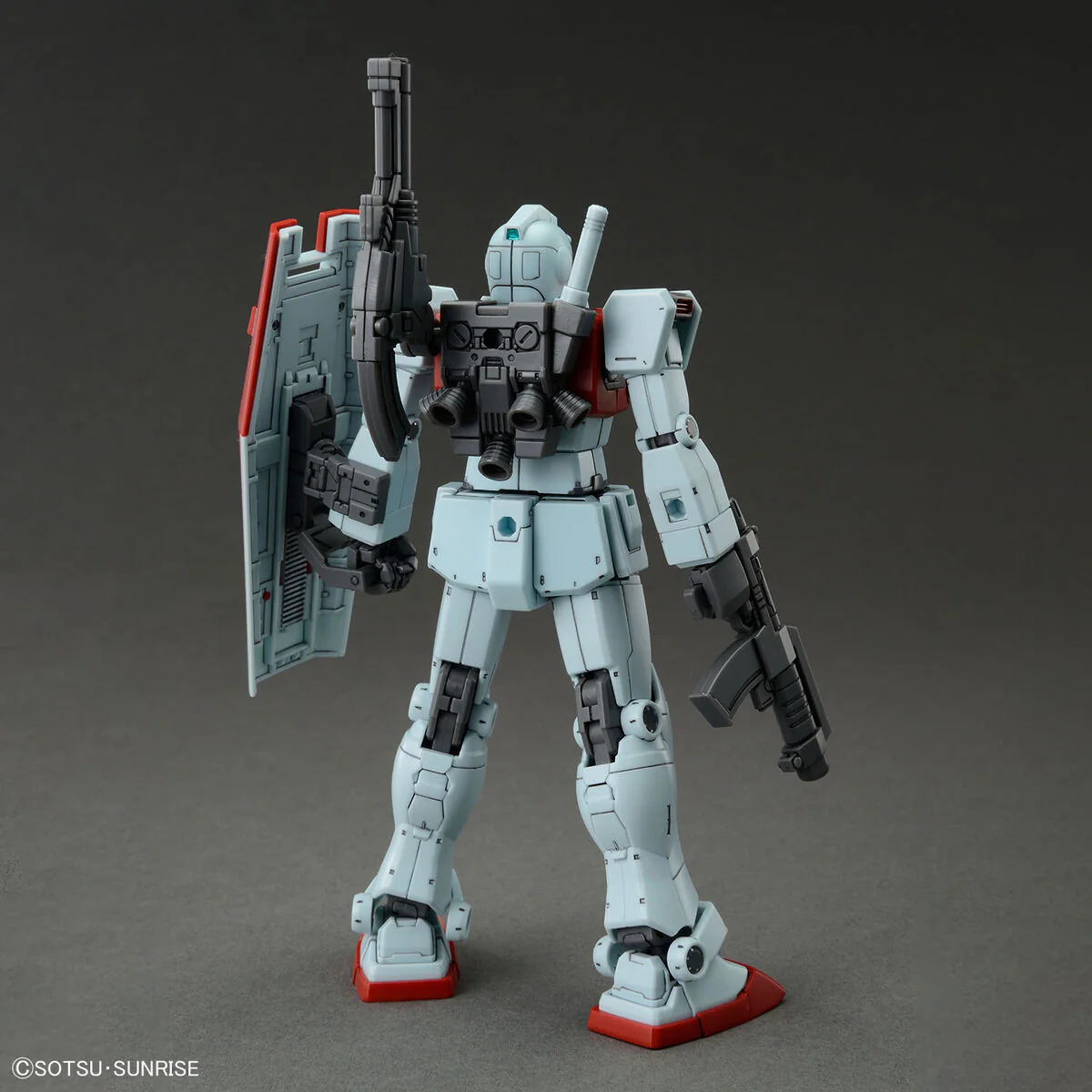 Bandai HGGTO 1/144 RGM-79 GM (Shoulder Cannon / Missile Pod) Model Kit - Image 3