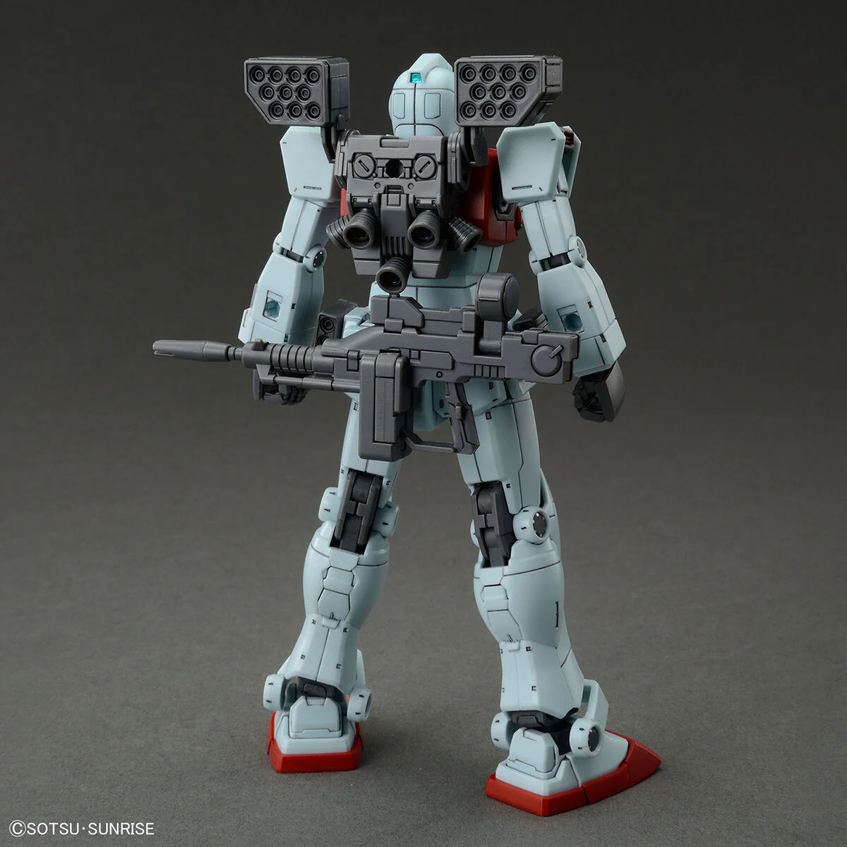Bandai HGGTO 1/144 RGM-79 GM (Shoulder Cannon / Missile Pod) Model Kit - Image 5