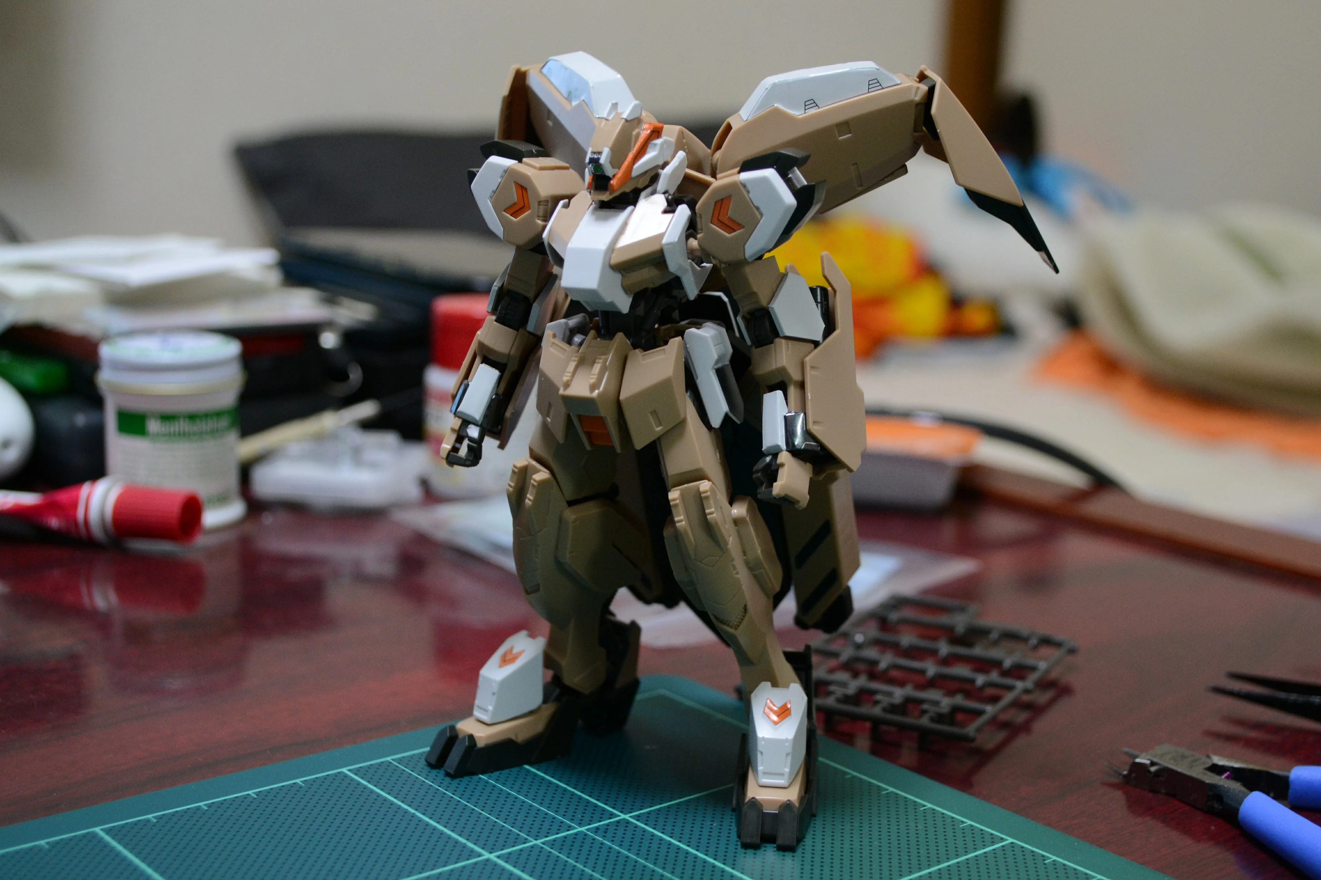Bandai HGIBO #023 1/144 ASW-G-11 Gundam Gusion Rebake Full City Model Kit - Image 5
