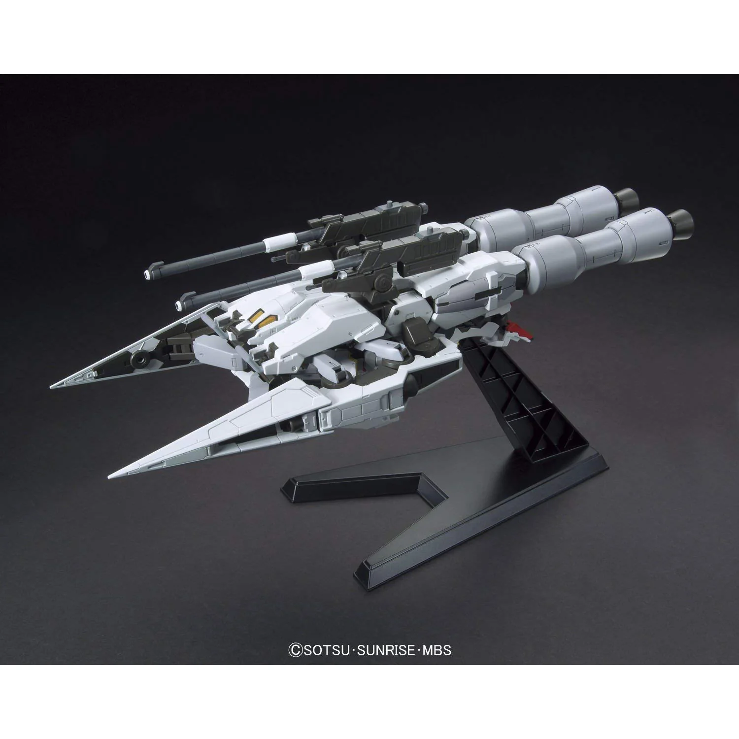 Bandai HGIBO 1/144 ASW-G-08 & JEE-M103 Gundam Barbatos + Long Distance Transport Booster Kutan Type-III Model Kit - Image 2