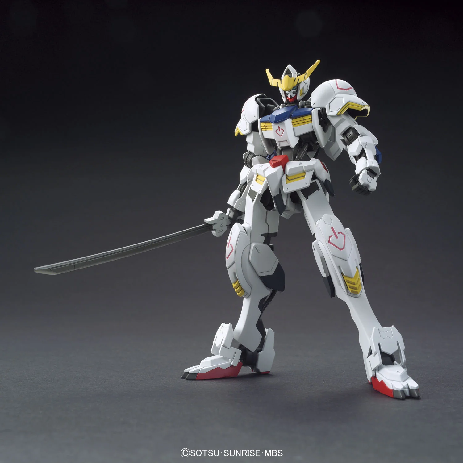 Bandai HGIBO 1/144 ASW-G-08 & JEE-M103 Gundam Barbatos + Long Distance Transport Booster Kutan Type-III Model Kit - Image 9