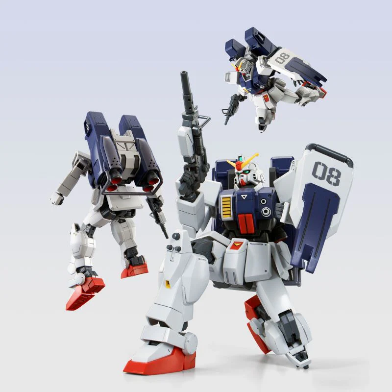 Bandai HGUC 1/144 Gundam Ground Type (PARACHUTE PACK) Model Kit - Image 5