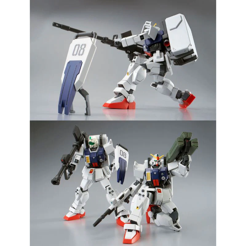 Bandai HGUC 1/144 Gundam Ground Type (PARACHUTE PACK) Model Kit - Image 9