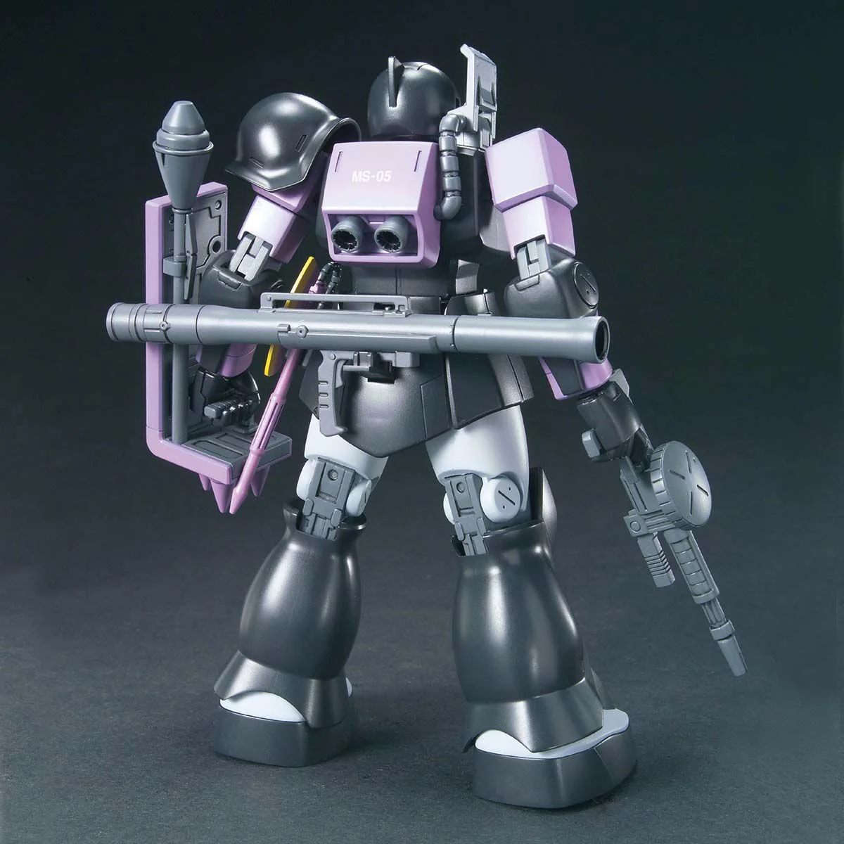 Bandai HGUC 1/144 MS-05B Zaku I Black Tri-Stars Model Kit - Image 3