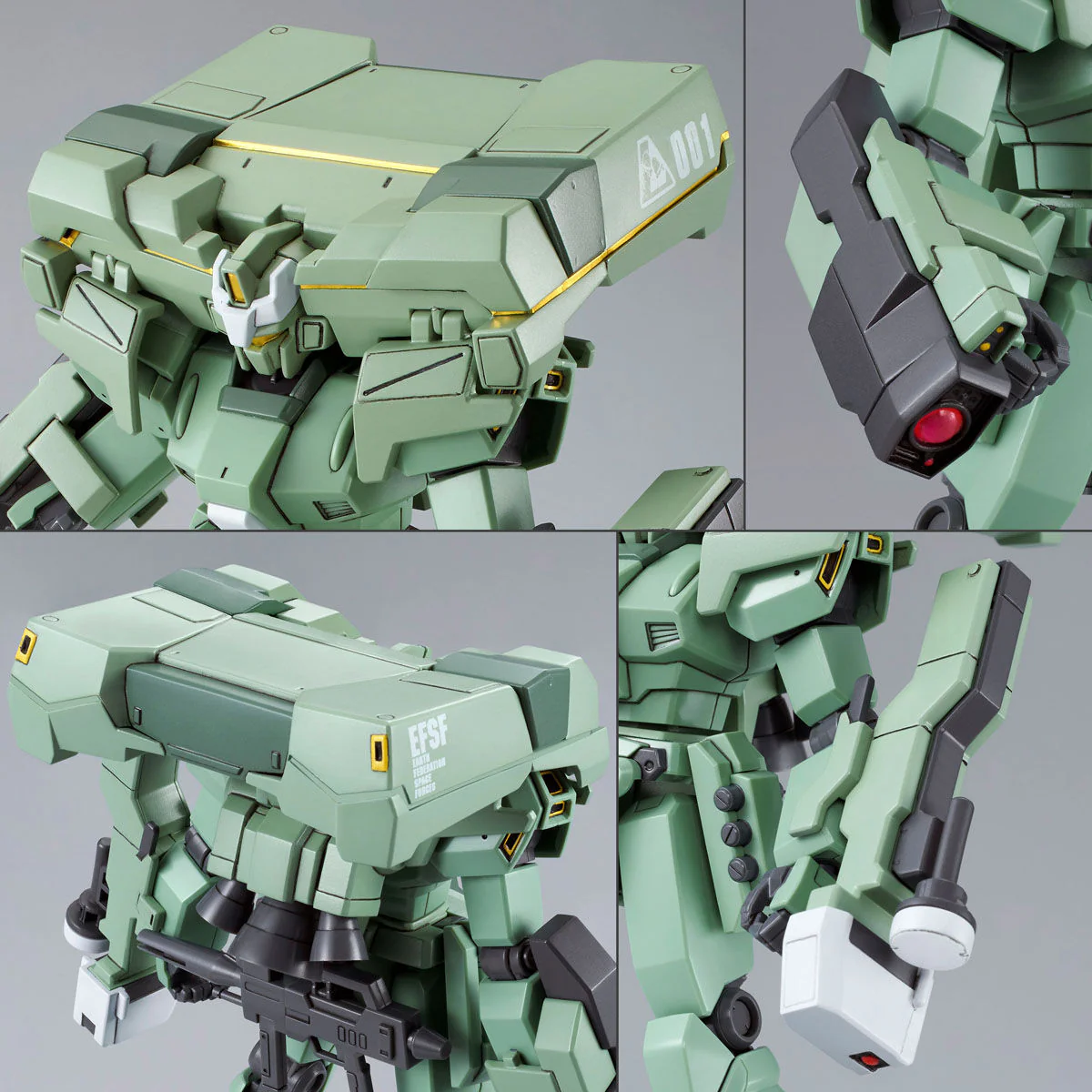 Bandai HGUC 1/144 RGM-89DEW EWAC Jegan Model Kit - Image 9