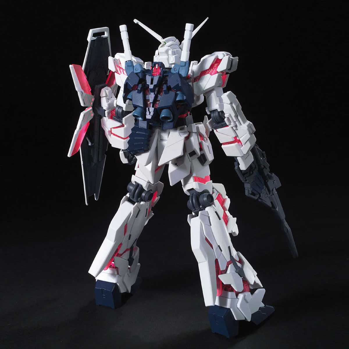 Bandai HGUC #100 1/144 RX-0 Unicorn Gundam (Destroy Mode) Model Kit - Image 3