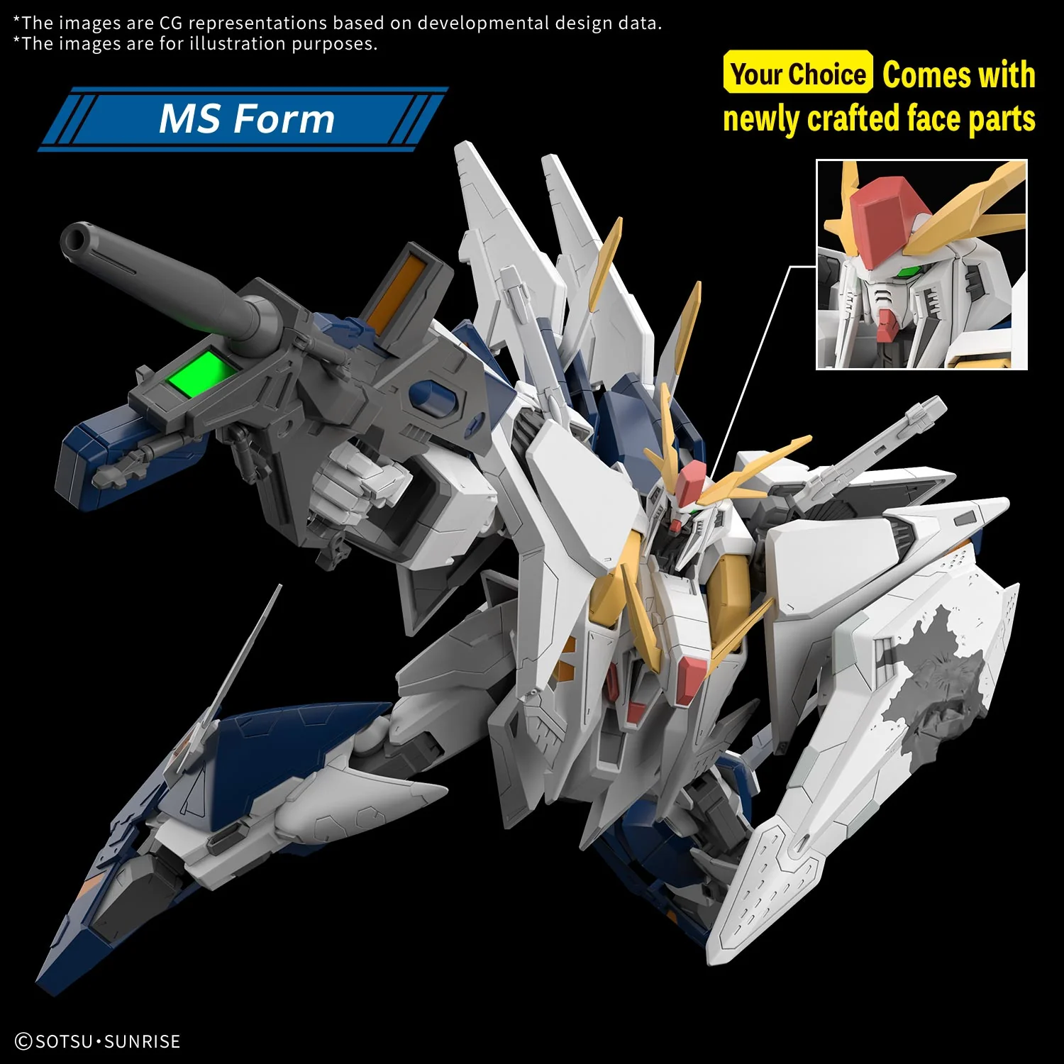 Bandai HGUC #266 1/144 RX-105 Xi Gundam (Mobile Suit Gundam The Sorcery of Nymph Circe) Model Kit - Image 10