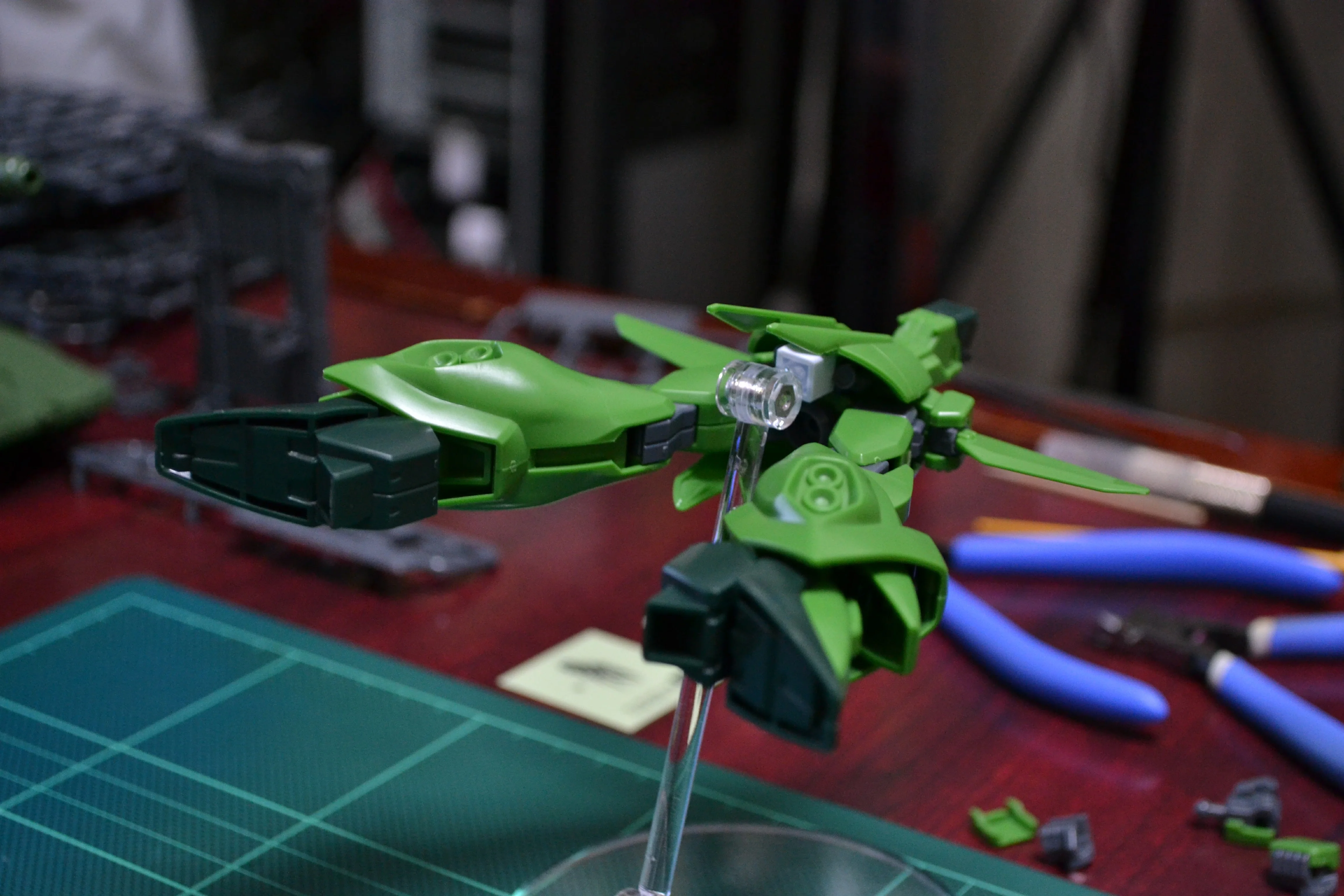 Bandai HGUC #31 1/144 AMX-107 Bawoo Mass Production Model Kit - Image 10