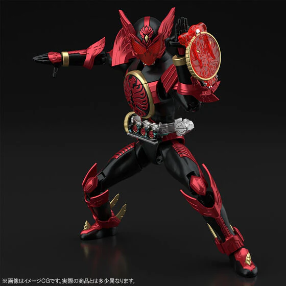 Bandai Kamen Rider Figure-rise Standard Kamen Rider OOO Tajadol Combo Model Kit - Image 4