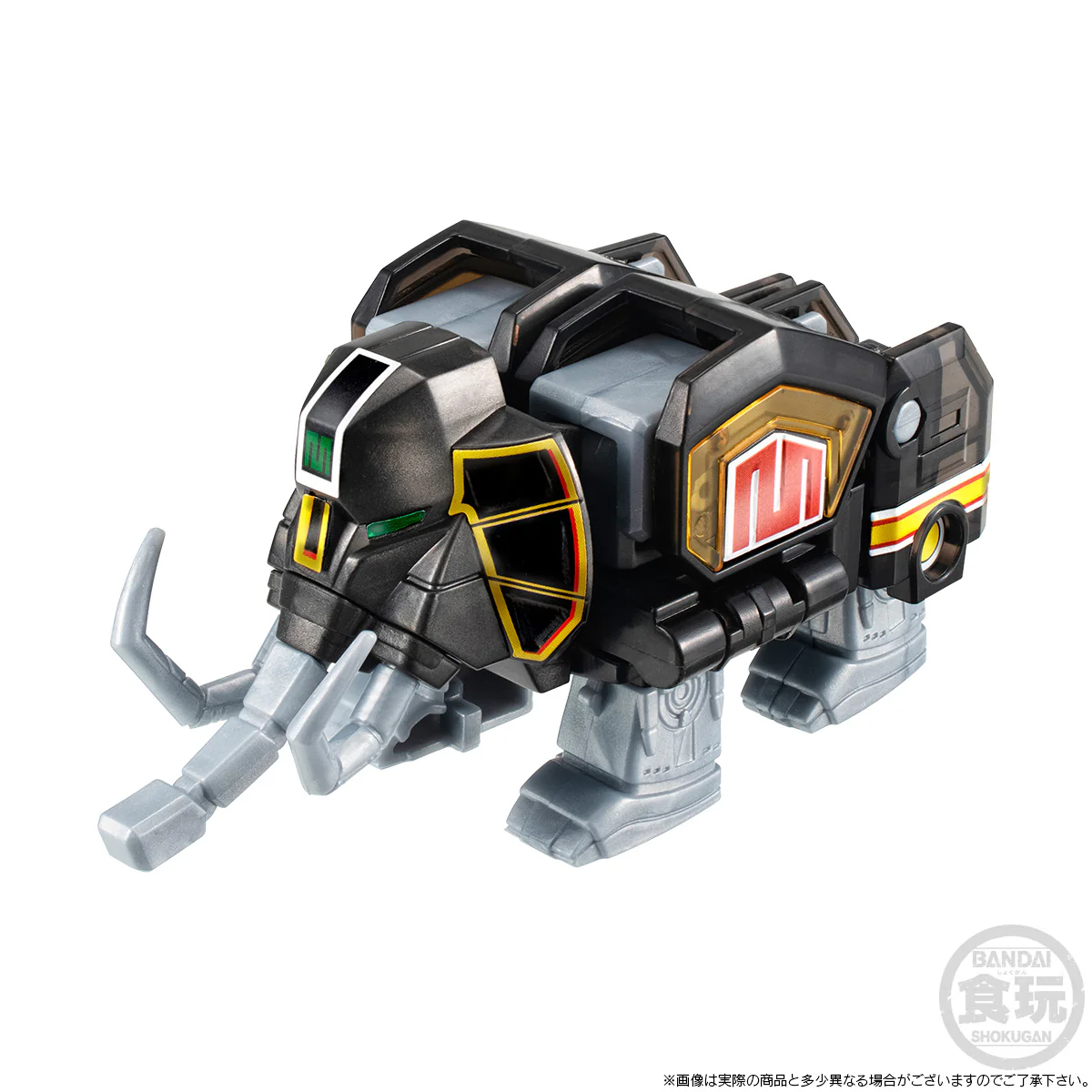 Bandai SMP [SHOKUGAN MODELING PROJECT] Kyoryu Sentai Zyuranger Daizyujin Mighty Morphin Megazord (Clear Color Ver.) Model Kit - Image 3