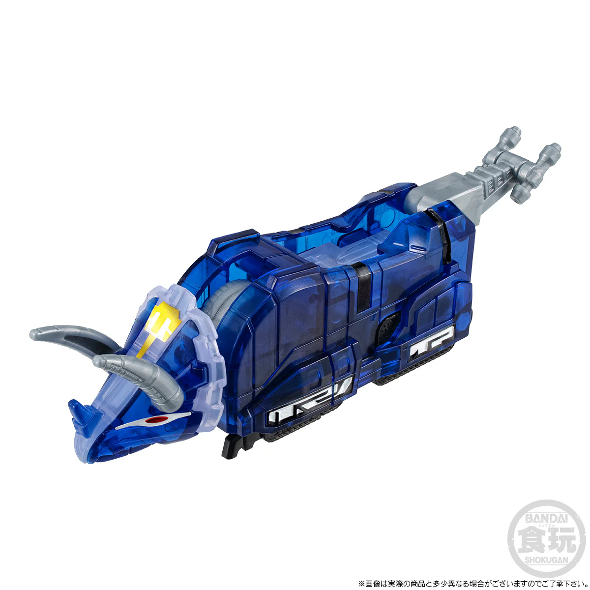 Bandai SMP [SHOKUGAN MODELING PROJECT] Kyoryu Sentai Zyuranger Daizyujin Mighty Morphin Megazord (Clear Color Ver.) Model Kit - Image 4