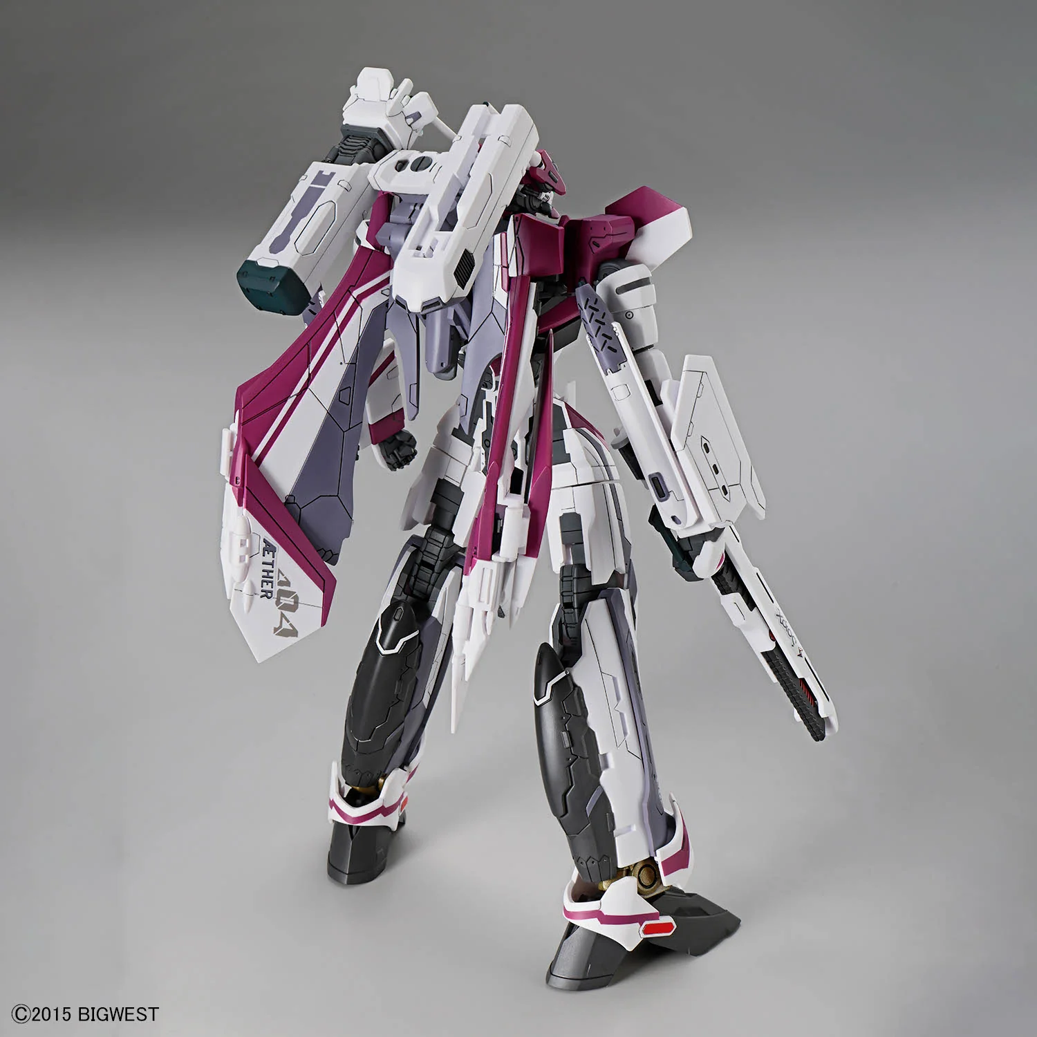 Bandai Macross Delta HG 1/100 VF-31C Siegfried (Mirage Farina Jenius use) Deluxe Set Model Kit - Image 3