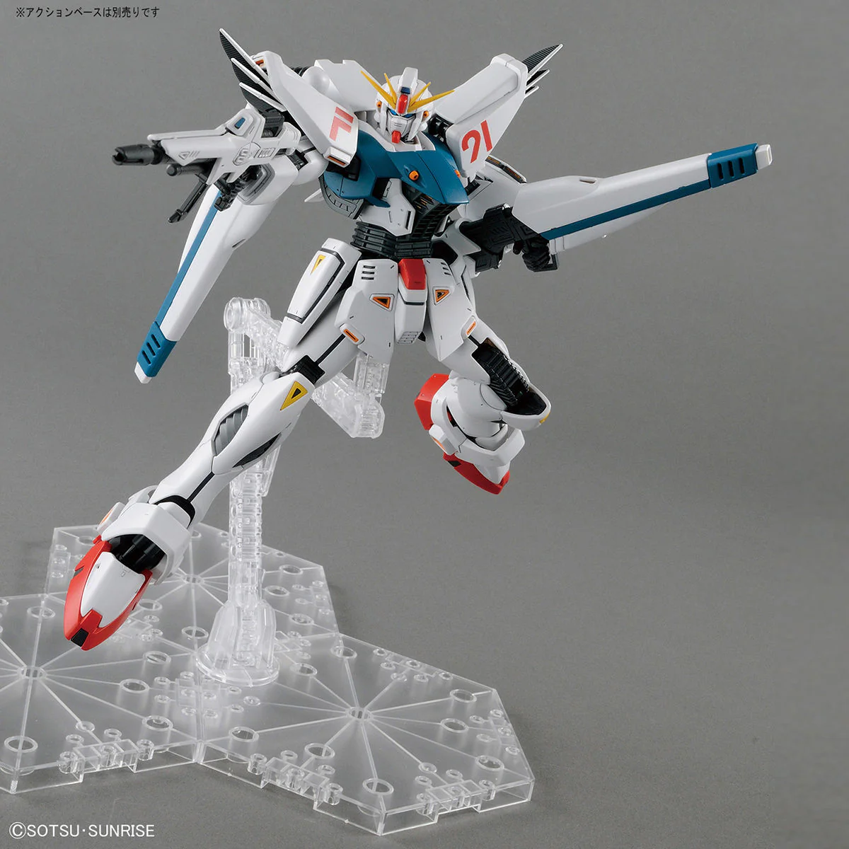 Bandai MG 1/100 F91 Gundam F91 Ver. 2.0 Model Kit - Image 2