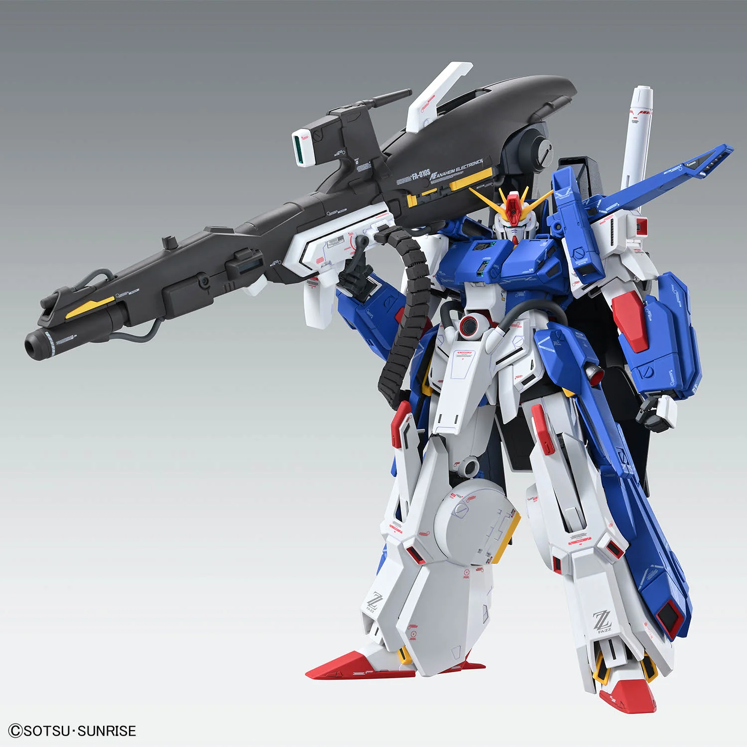Bandai MG 1/100 FA-010S Full Armor ZZ Gundam Ver.Ka Model Kit - Image 5