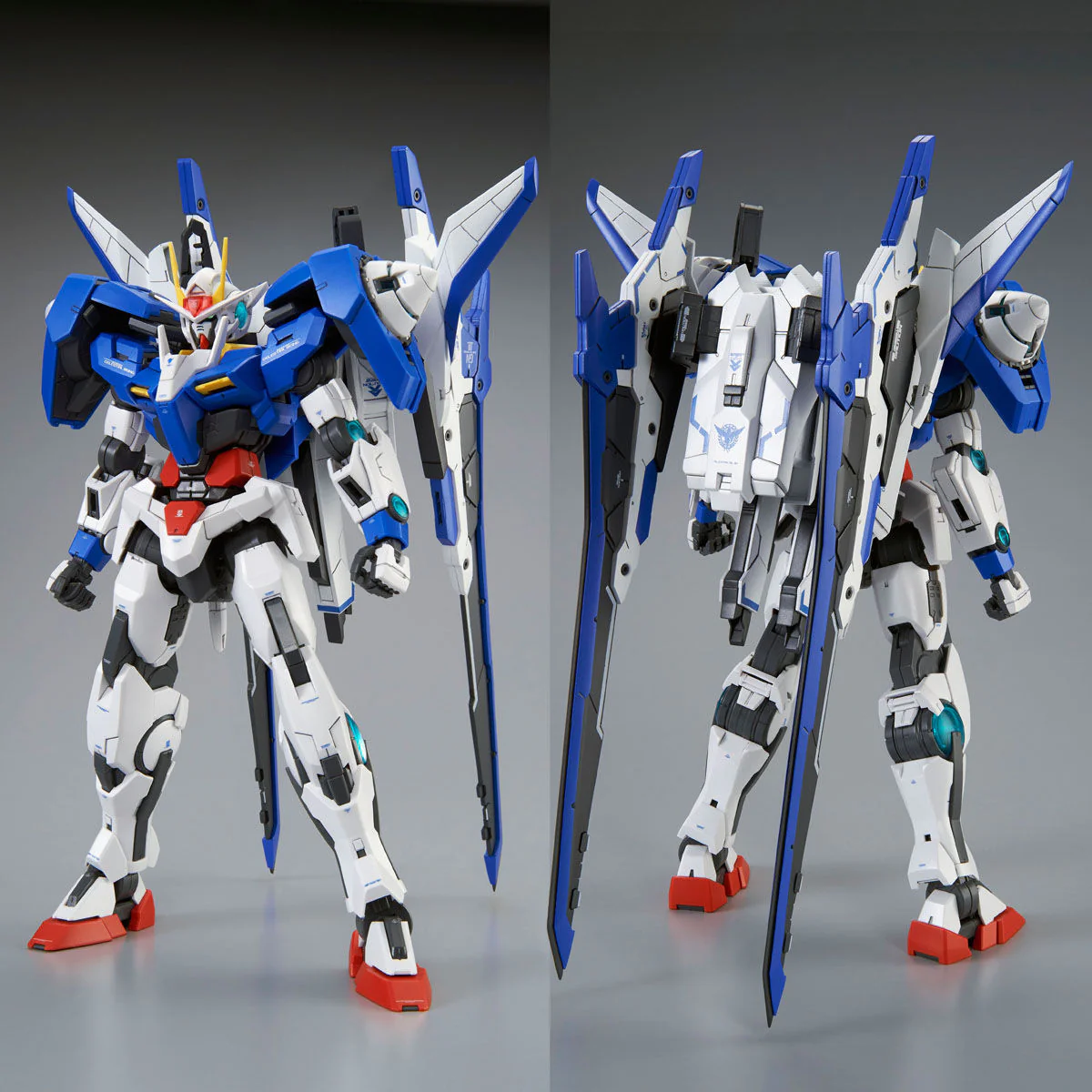 Bandai MG 1/100 GN-0000+GNR-010/XN 00 XN Raiser Model Kit - Image 2