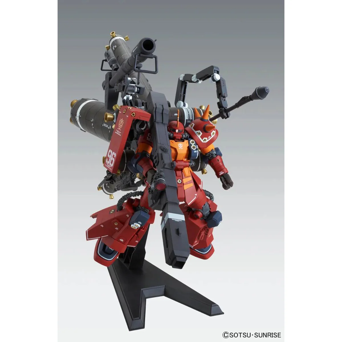 Bandai MG 1/100 MS-06R Zaku II High Mobility Type "Psycho Zaku" [Gundam Thunderbolt] Ver.Ka Model Kit - Image 5