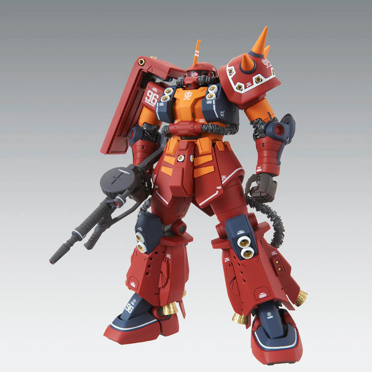 Bandai MG 1/100 MS-06R Zaku II High Mobility Type "Psycho Zaku" [Gundam Thunderbolt] Ver.Ka Model Kit - Image 6