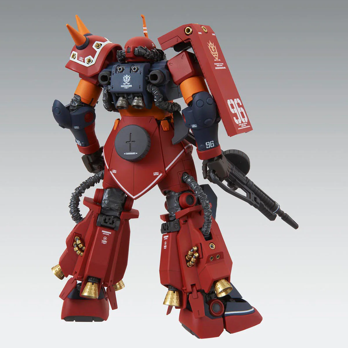 Bandai MG 1/100 MS-06R Zaku II High Mobility Type "Psycho Zaku" [Gundam Thunderbolt] Ver.Ka Model Kit - Image 7