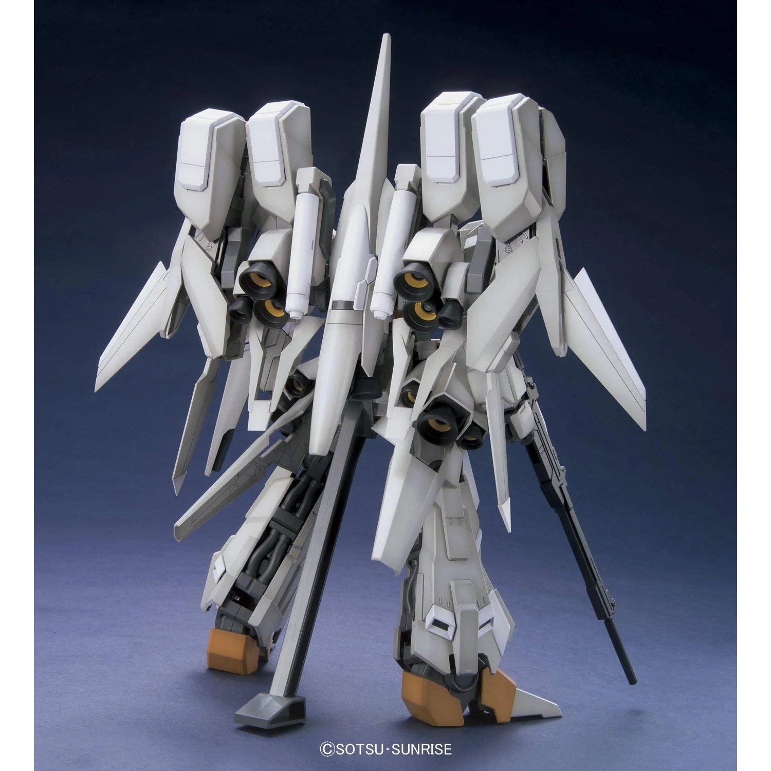 Bandai MG 1/100 RGZ-95C ReZEL Type-C (Defencer Unit a+b UNIT/General Revil Custom) Model Kit - Image 3