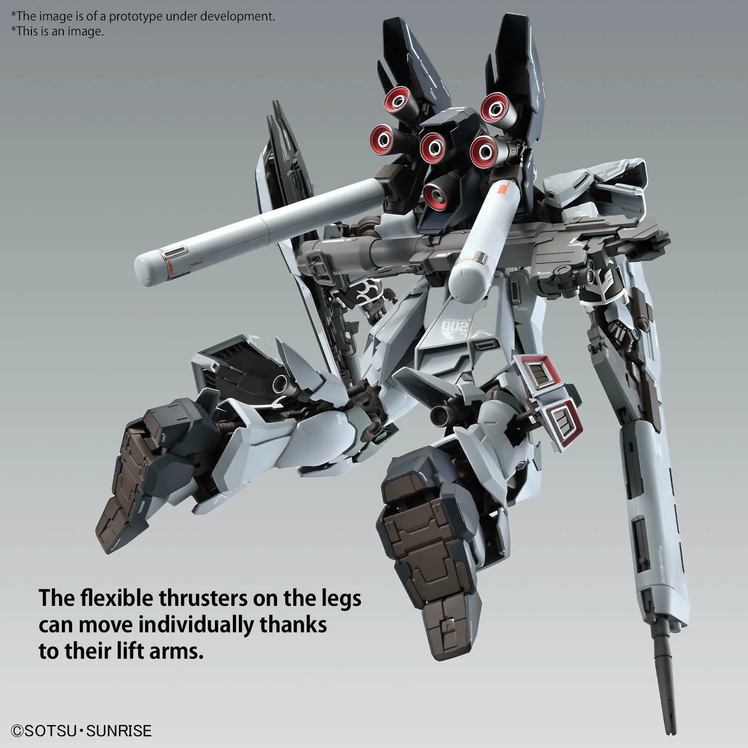 Bandai MG 1/100 MSN-06S2 Sinanju Stein (Narrative Ver.) Ver. Ka Model Kit - Image 6