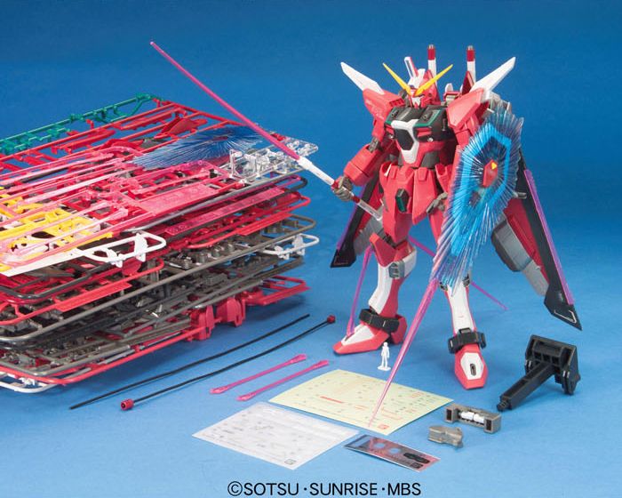 Bandai MG 1/100 ZGMF-X19A Infinite Justice Gundam Model Kit - Image 10