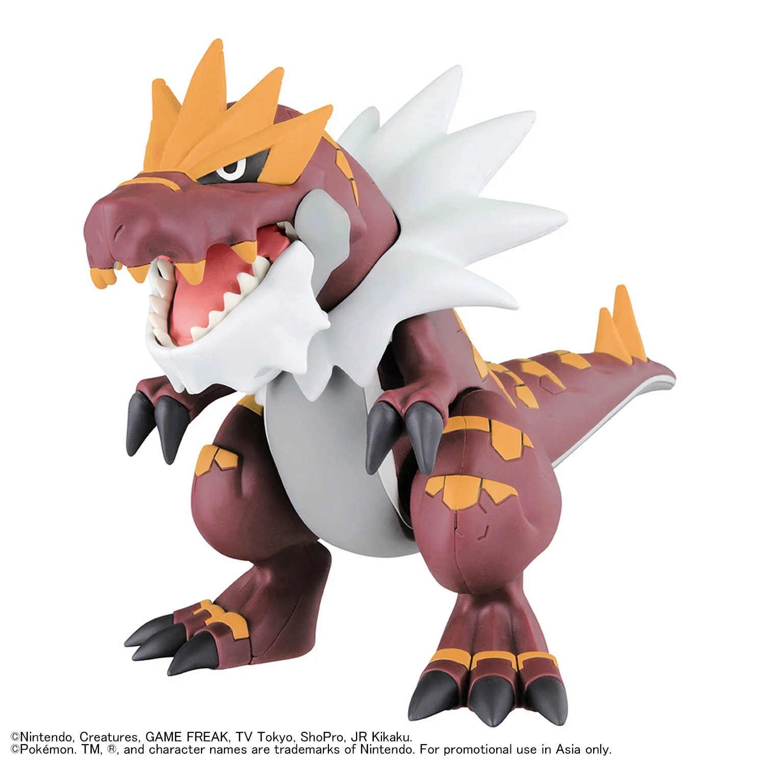 Bandai Pokemon Fossil Pokemon Series Tyrantrum Model Kit - Image 2