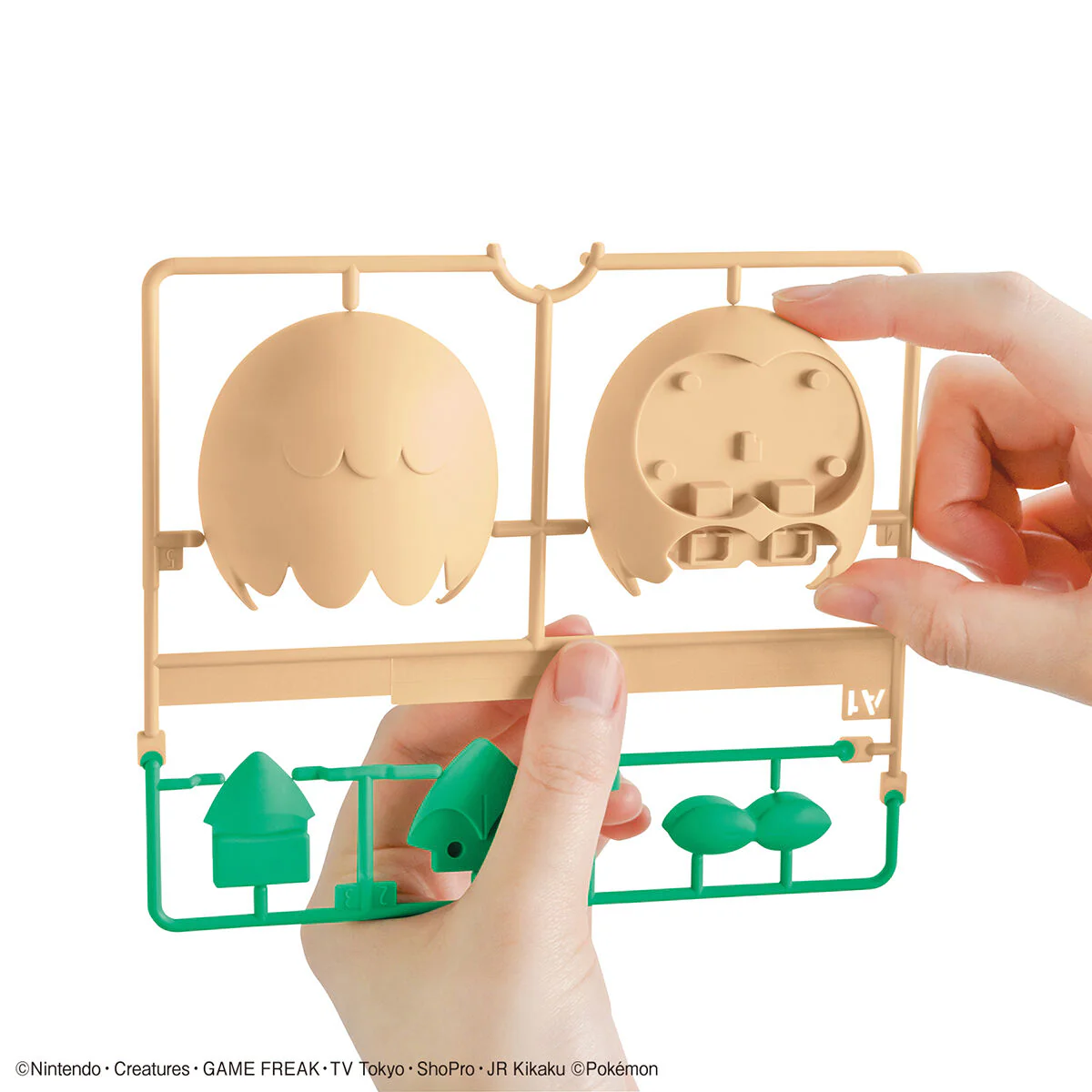 Bandai Pokemon Plamo Collection Quick!! 10 Rowlet Model Kit - Image 4
