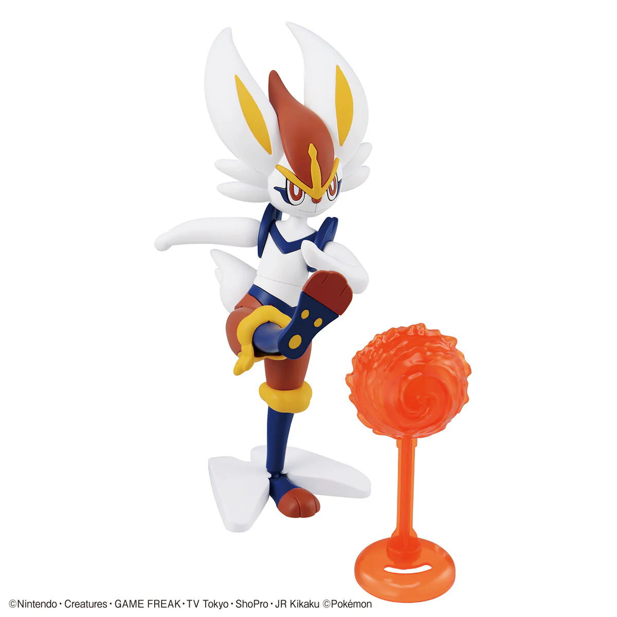 Bandai Pokemon Plamo Select Cinderace Model Kit - Image 2