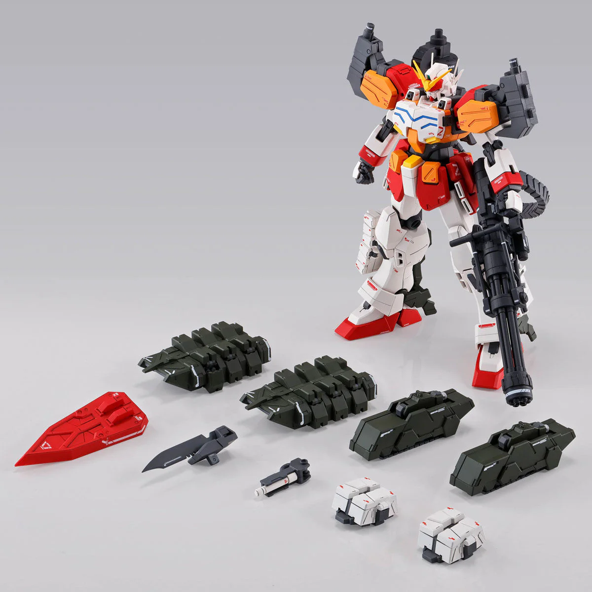 Bandai MG 1/100 XXXG-01H Gundam Heavyarms (Igle Unit) Model Kit - Image 8
