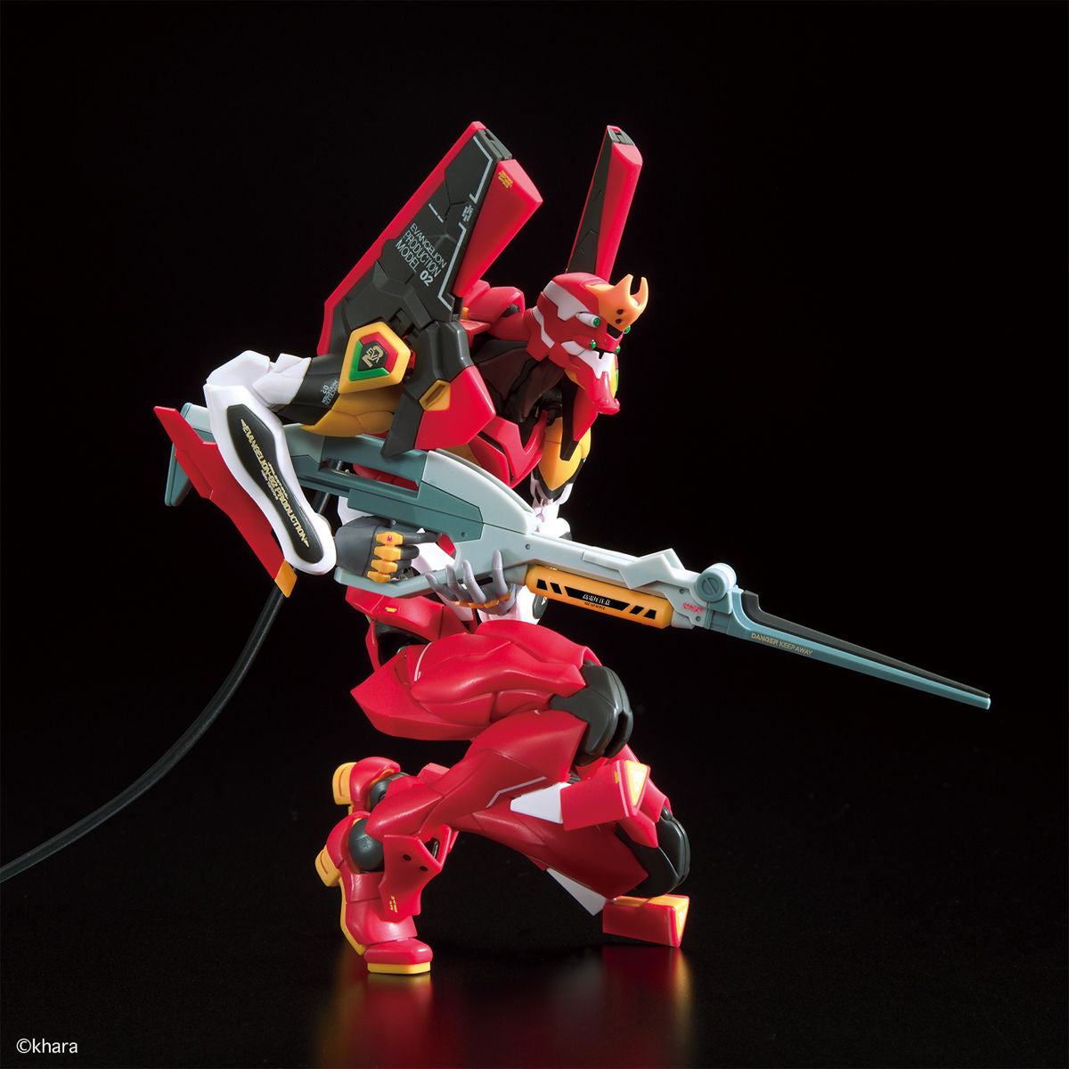 Bandai RG 1/144 Evangelion Production Model EVA Unit-02 Model Kit - Image 8