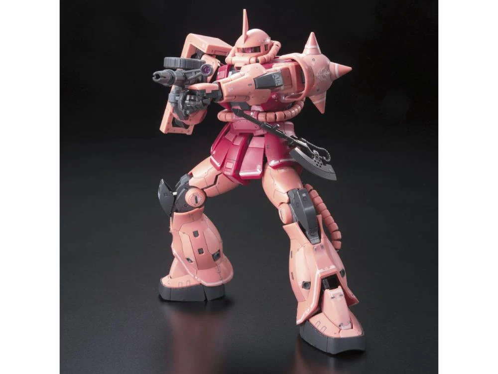 Bandai RG #02 1/144 MS-06S Char's Zaku II Model Kit - Image 9