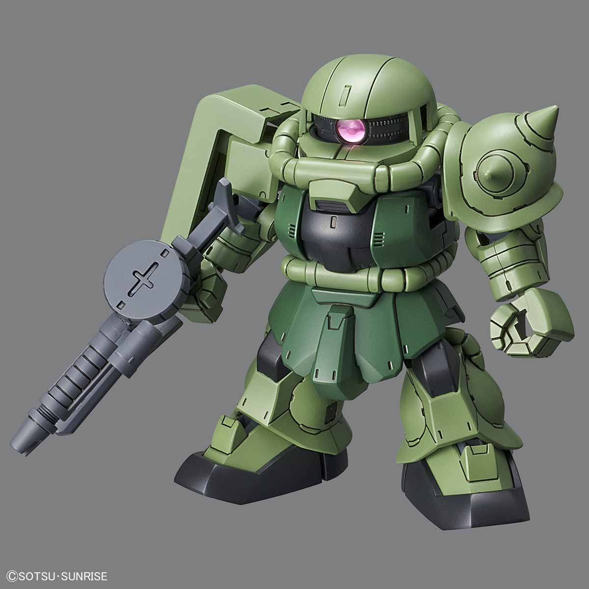 Bandai SD Gundam Cross Silhouette Zaku II Model Kit - Image 2
