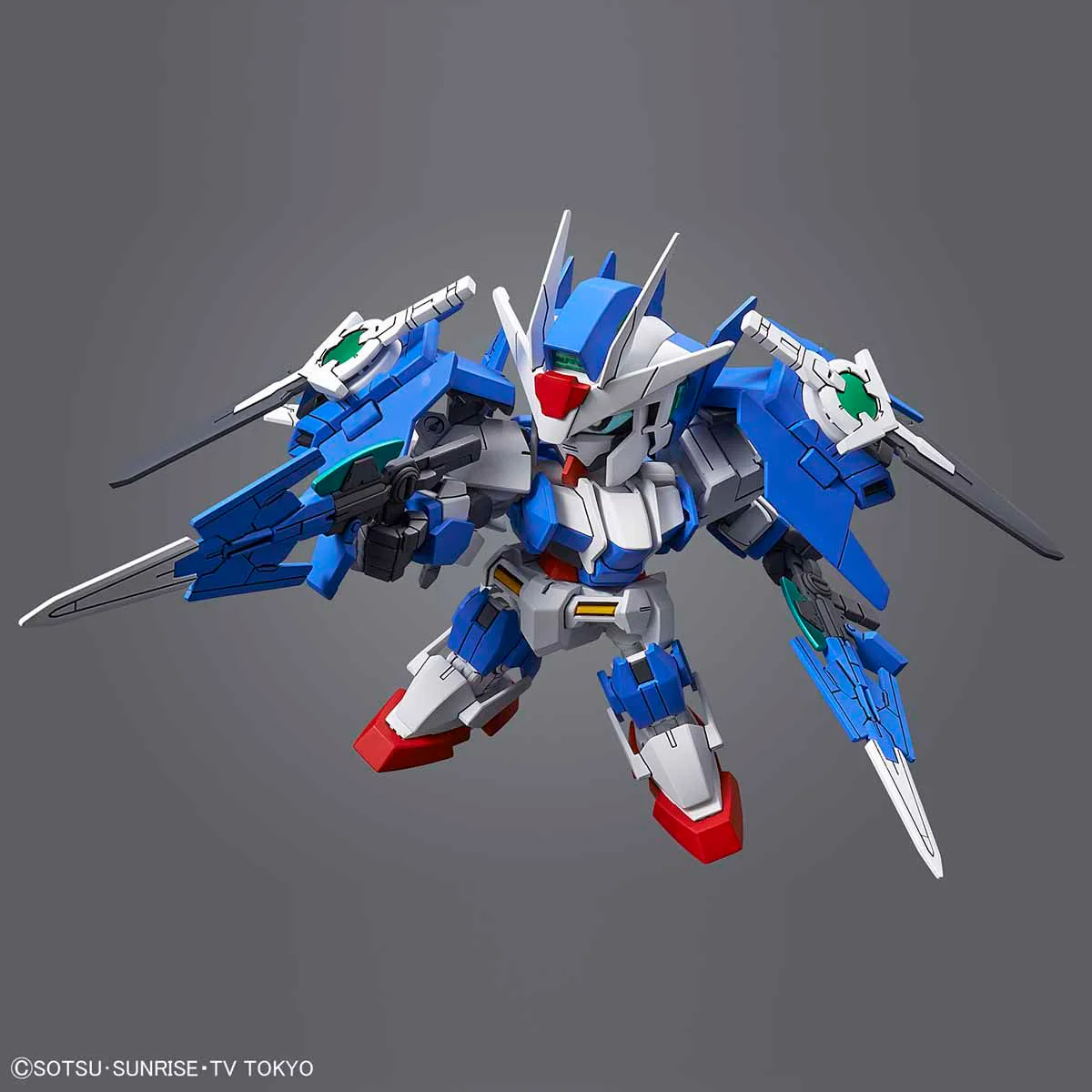 Bandai SD Gundam Cross Silhouette Gundam 00 Diver Ace Model Kit - Image 4