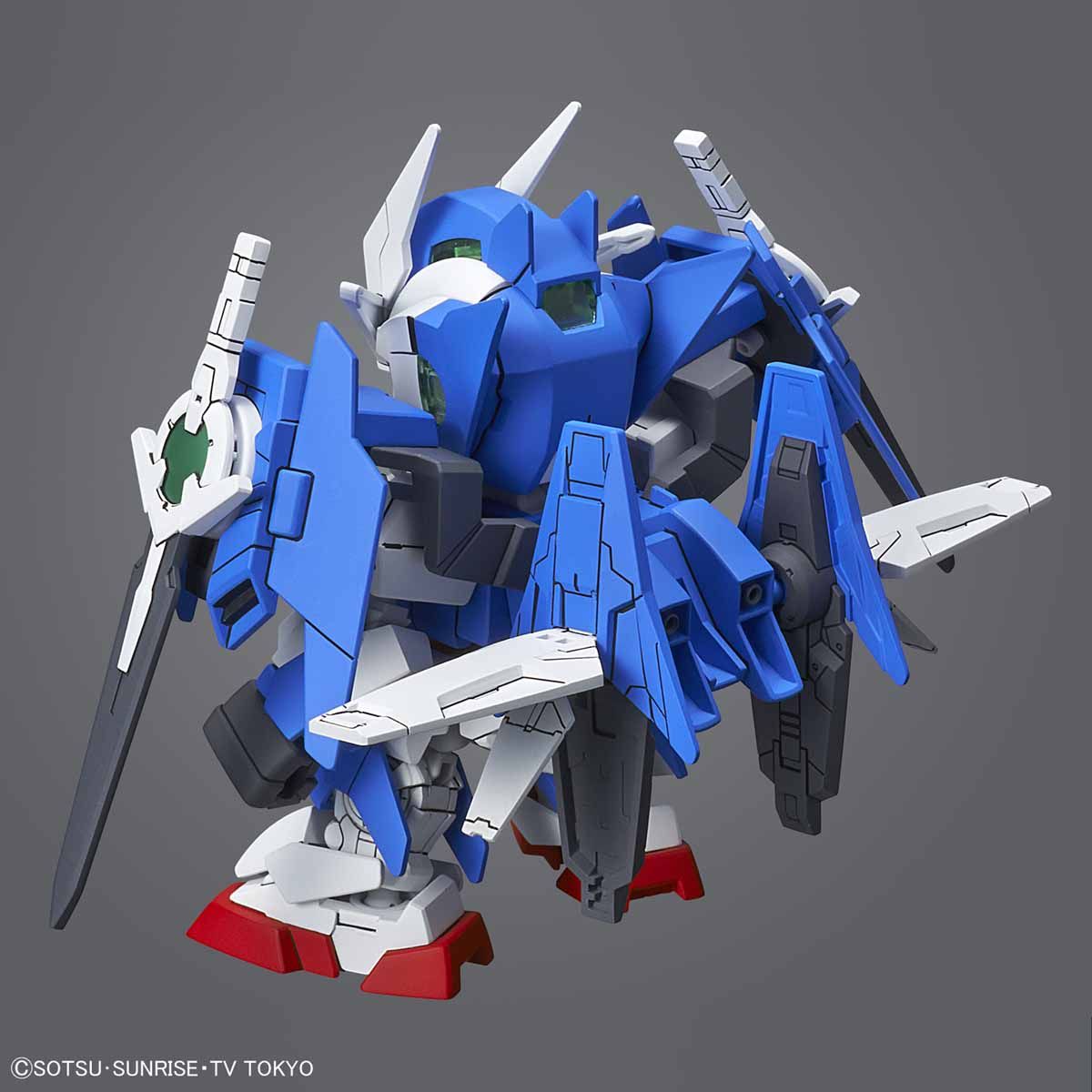 Bandai SD Gundam Cross Silhouette Gundam 00 Diver Ace Model Kit - Image 6